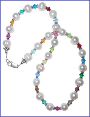 Swarovski Crystal and Pearl