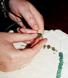 Beading process