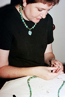 Beading process